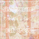 SIMPLYXSAMII FAN GROUP