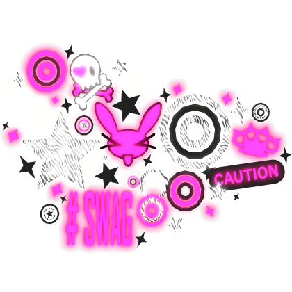 [✨GLOWS] Scene Frutiger Metro Pink Zebra Aura Roblox item