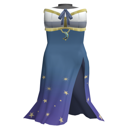 Yachiyo Nanami Blue Slit Dress 3.0 (magia record) Roblox item