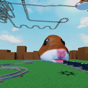 Cart ride into hamster😰