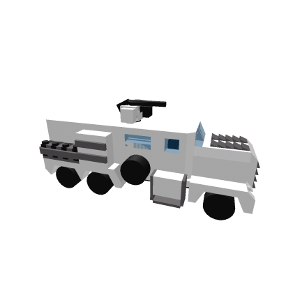 Snow Camo Military Vehicle