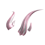 Rose Pink Ethereal Horns