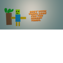 obby with trees