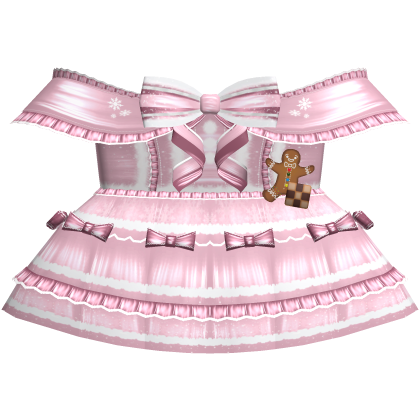 Christmas Holiday Dress - Pink