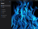 Zangaming blue fire