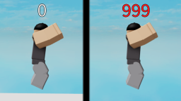 Obby, ale co sekundę otrzymujesz +1 moc skoku
