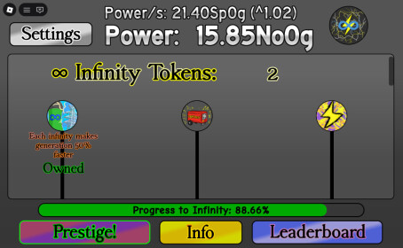 [1.5⚡] Power Generation Incremental