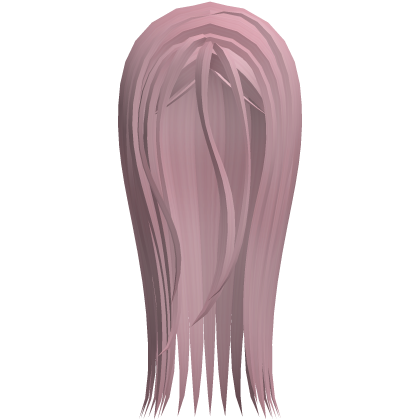 ʚ♡ wispy anime shiro long hair rose pink Roblox item