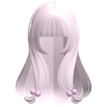 ꒰♡꒱ sweet baby pink princess long hair