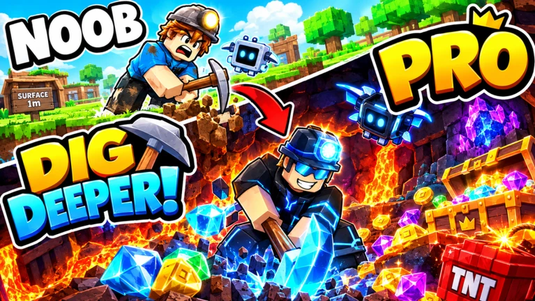 Dig Deeper Wiki: Game Merawat, Idle: Info Terbaru | Roblox