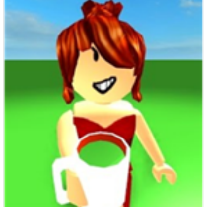 red dress girl Roblox decal