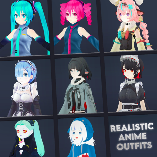 Realistic Anime Outfits official Roblox game thumbnail