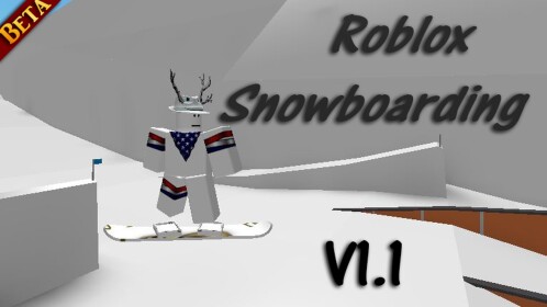 Roblox Snowboarding: Slopestyle Map