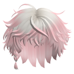 Pink & White Boy Hair