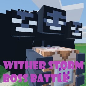 (NEW GAME) Wither Storm Boss Fight! (TESTING)v0.87