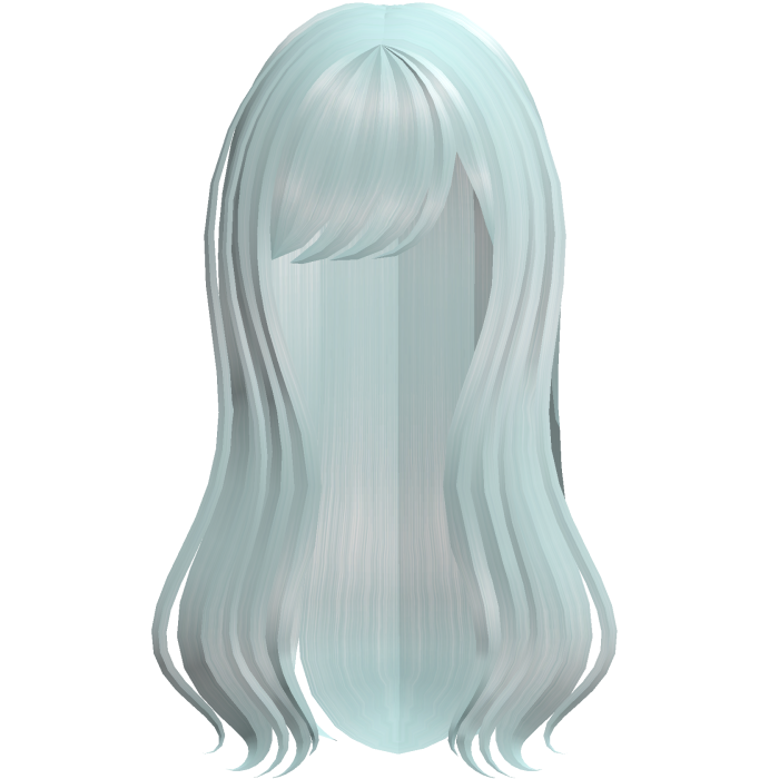꒰♡ kawaii dollete long light blue hair