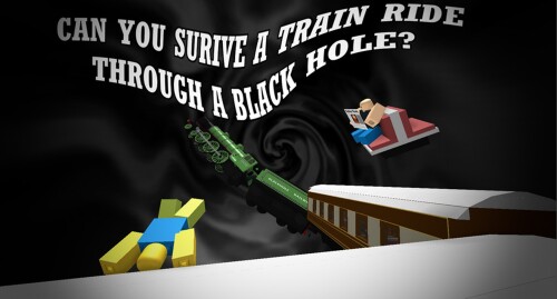 Can you survive a train ride through a black hole?