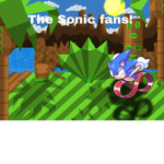 The Sonic roblox group!