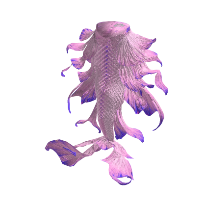 Pink Fantasy Mermaid Tail [PBR]