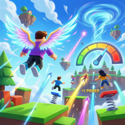 EACH JUMP GIVES +1 POWER BOOST [UPD]