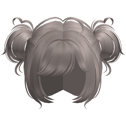 ♪ 〜 Ashe/Silver Fluffy Poofy Baby Kawaii Buns 