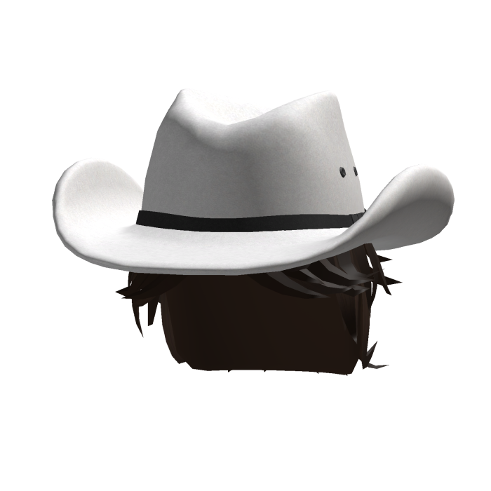 Messy Hair + Cowboy Hat