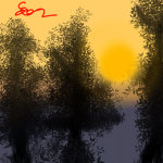 Sunset Forrest
