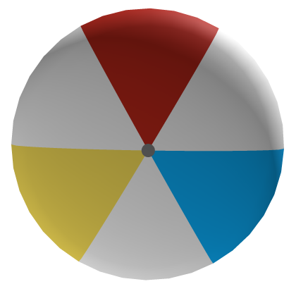 Beach Ball Pin thumbnail