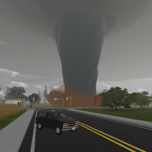 Indonesia Tornado Destruction icon
