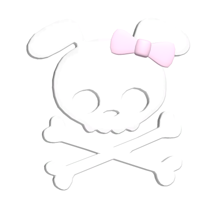  ♡ :  puppie skull hair clip Roblox item