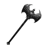 Black Dragon Eye Battle Axe