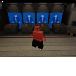 the silly red men
