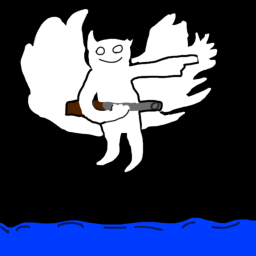 Angels with broken wings.
