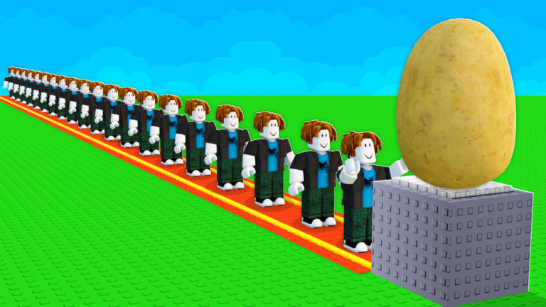 wait in line for a potato 🥔 screenshot 1