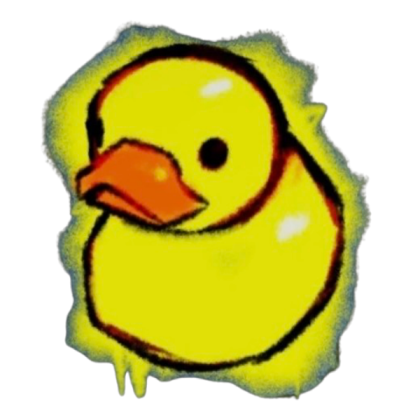 Rubber duck graffiti  Roblox decal