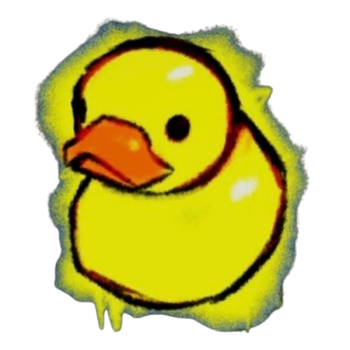 Rubber duck graffiti  Roblox decal