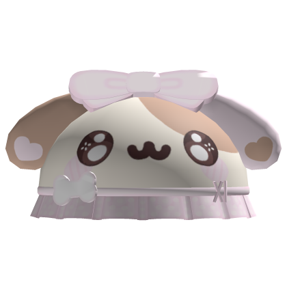𐂯 .ᐟ⸝⸝ Kawaii neapolitan puppy frilly bucket hat