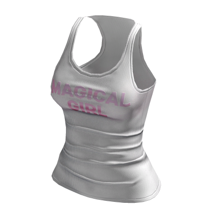 Simple Tank Top in Magical Girl Print