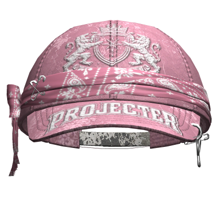 Y2k Bandana Cap PInk