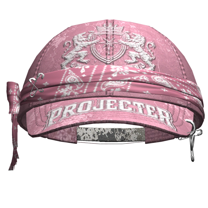 Y2k Bandana Cap PInk