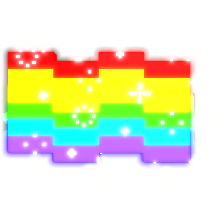GLOWING NYAN CAT TRAIL | PBR EMISSIVE |