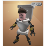 robot toilet man