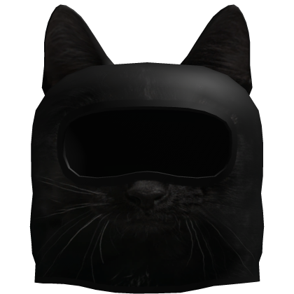 Black cat ski mask