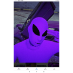 Purple alien united