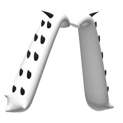 White Punk Bunny Ears Roblox item