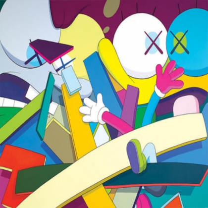 KAWS - Cartoons Roblox decal