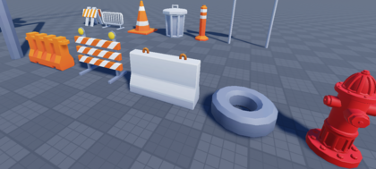 Road Asset Pack preview 2