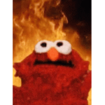 Worshippers of da Demonic Elmo
