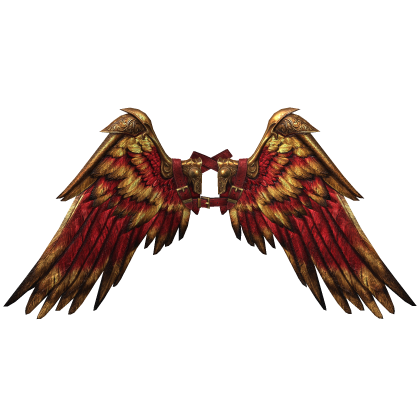 [PBR] Red & Gold Icarus Wings [Addon]