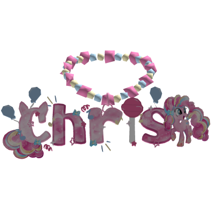 chris pinkie pie Roblox item